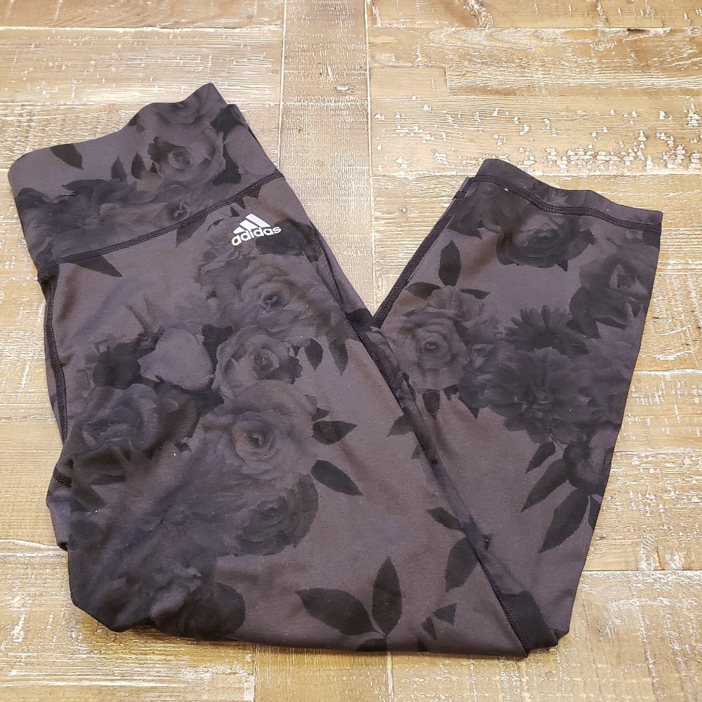 Adidas Rose Crop Leggings